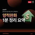 양적완화 뜻과 정책 금리 방향성