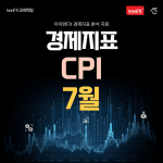 미국 CPI 소비자물가지수 7월 발표 시간과 전망